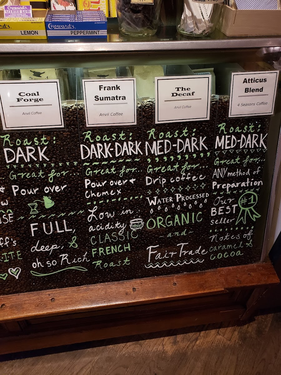 Atticus Coffee & Gifts Photo Menu 5
