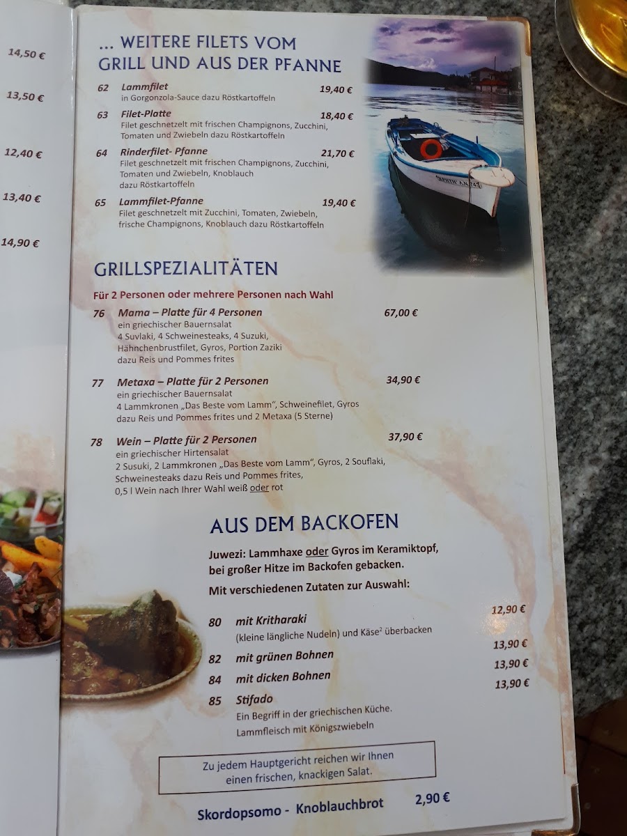 SYRTAKI Schönebeck Photo Menu 1