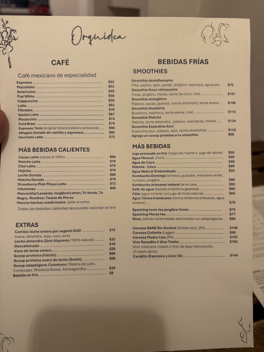 Orquídea Café Photo Menu 4