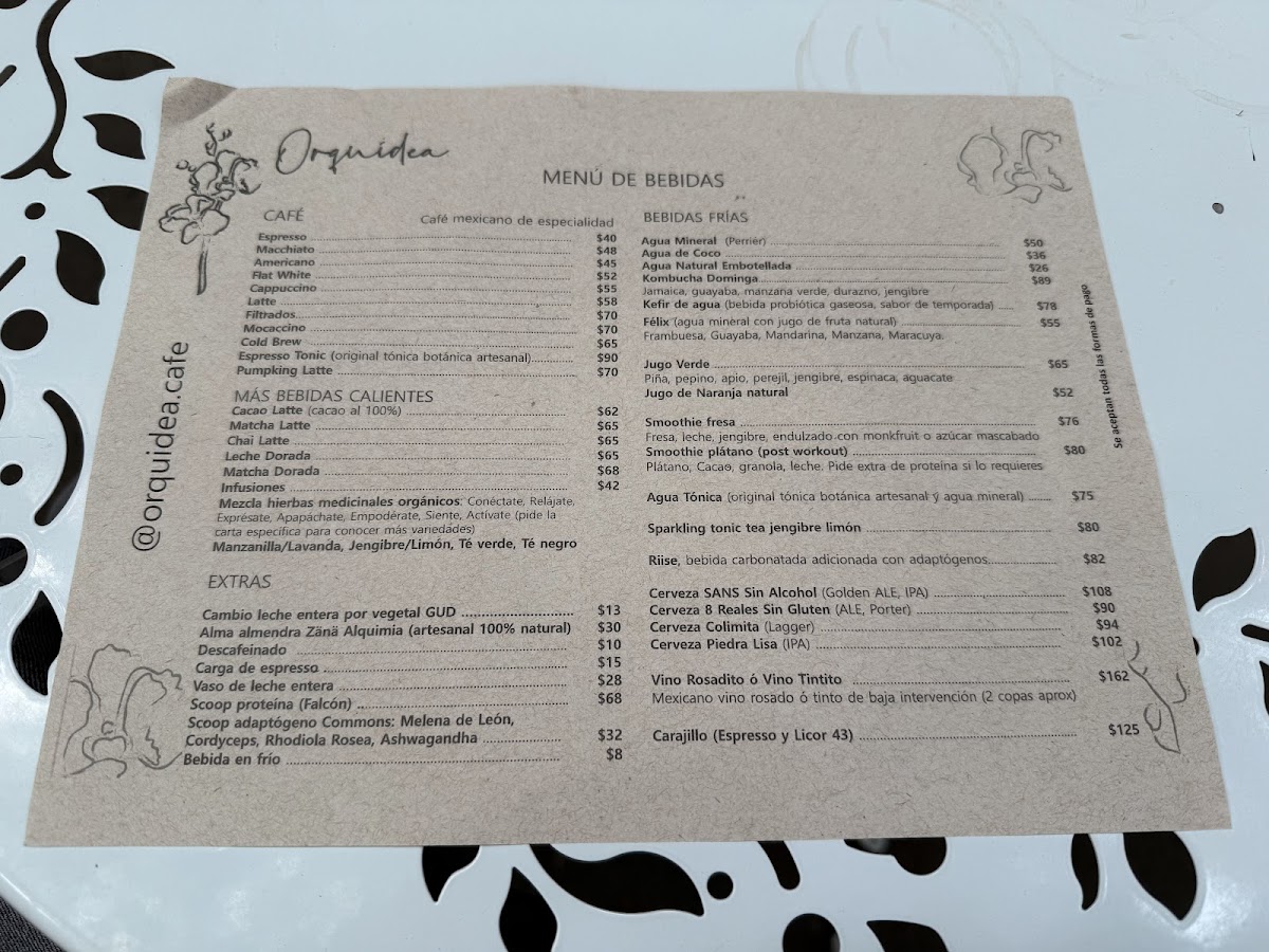 Orquídea Café Photo Menu 8