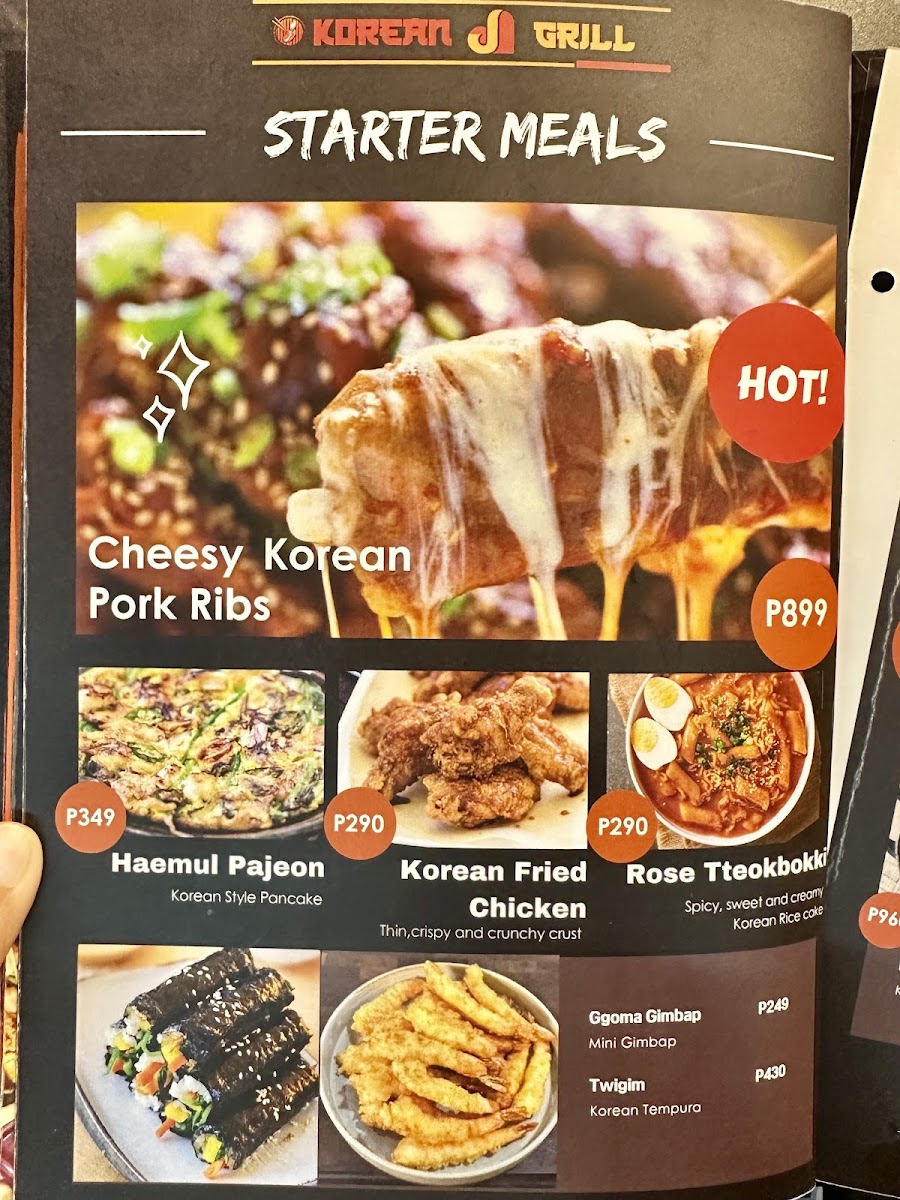 Korean J Grill BF Homes Photo Menu 3