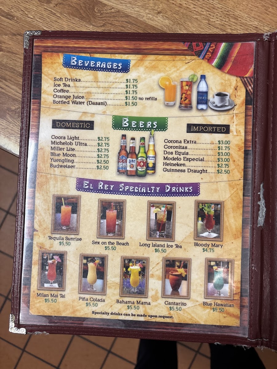 EL REY MEXICAN RESTAURANT Photo Menu 10