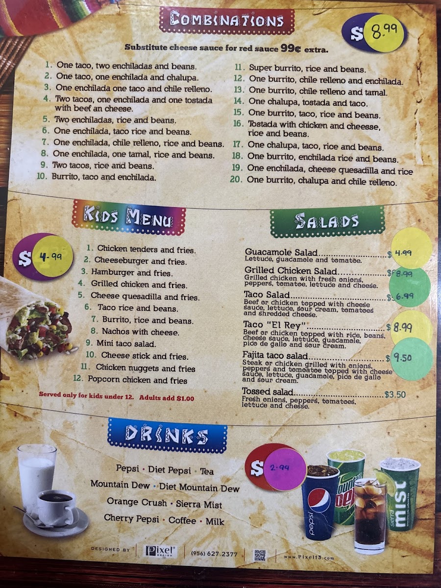 EL REY MEXICAN RESTAURANT Photo Menu 4