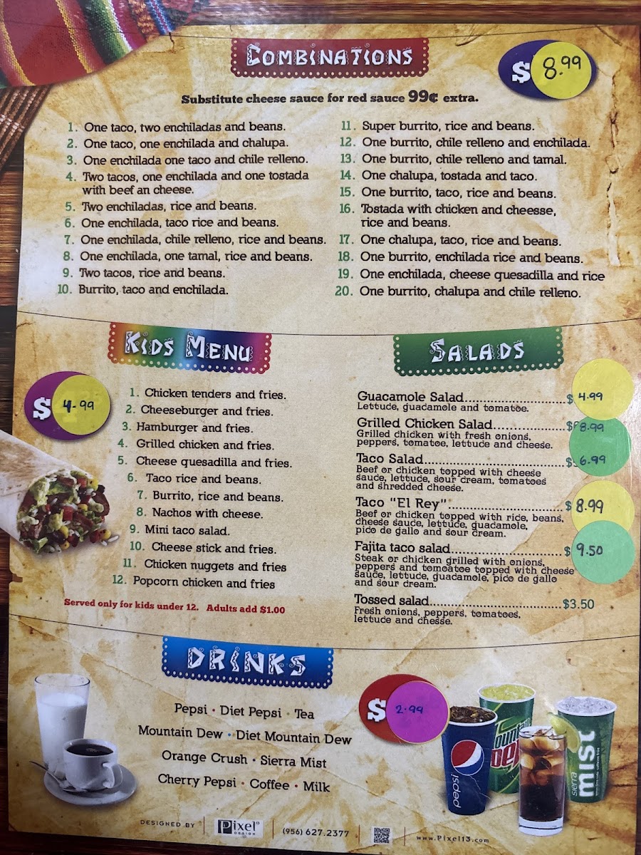 EL REY MEXICAN RESTAURANT Photo Menu 7