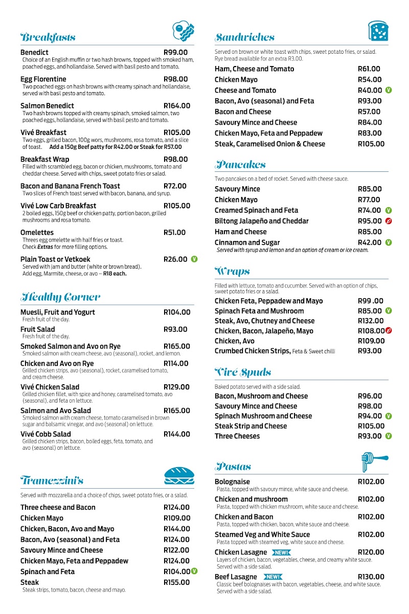 Vive Cafe - Mediclinic Photo Menu 4