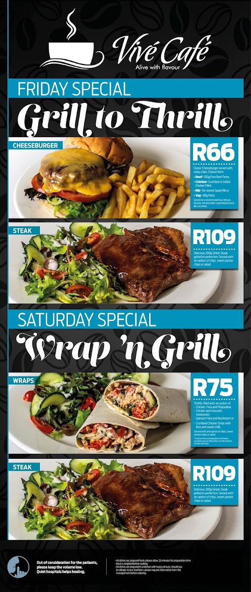 Vive Cafe - Mediclinic Photo Menu 7
