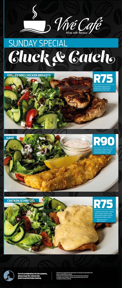 Vive Cafe - Mediclinic Photo Menu 9