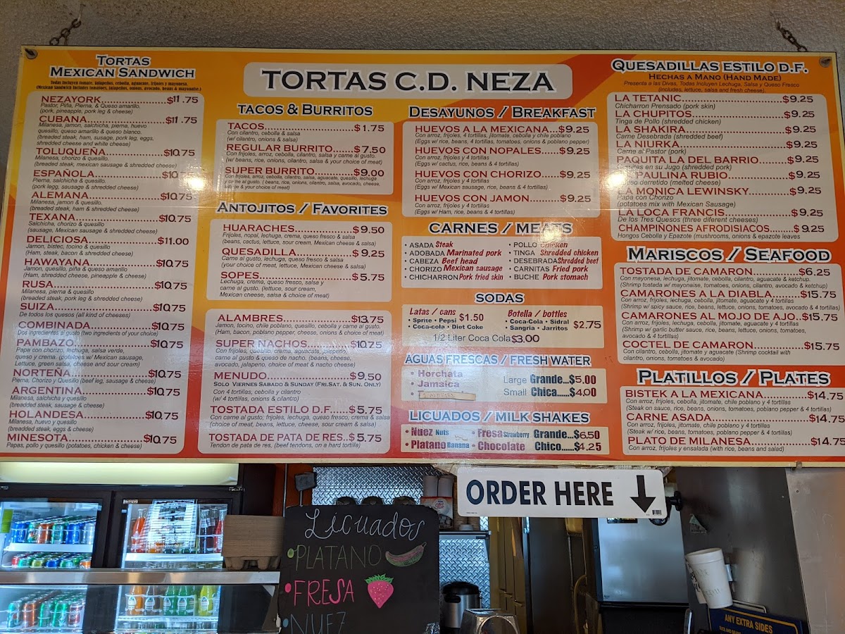 Tortas Chilangas CD NEZAHUALCÓYOTL Photo Menu 10