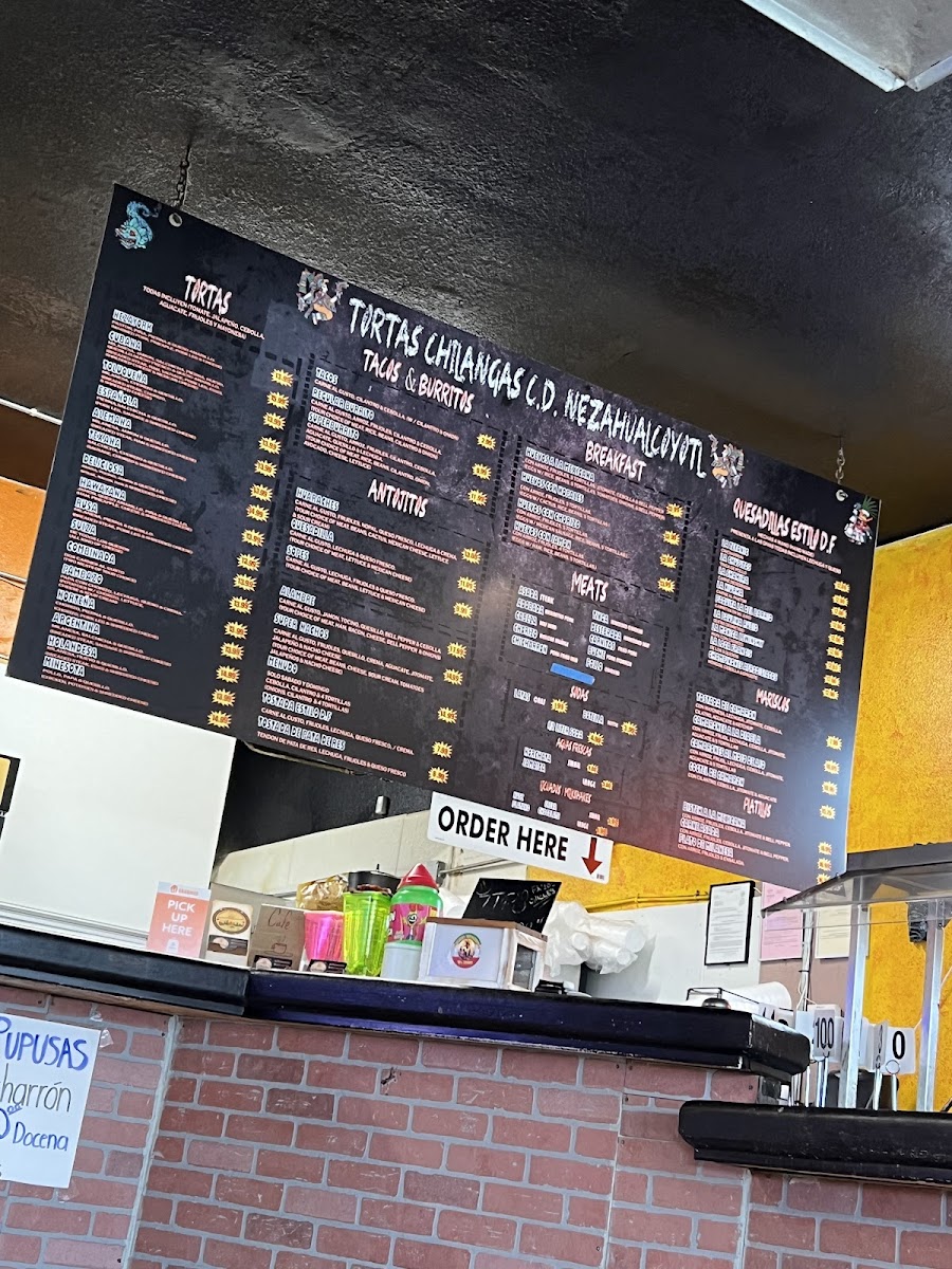 Tortas Chilangas CD NEZAHUALCÓYOTL Photo Menu 4