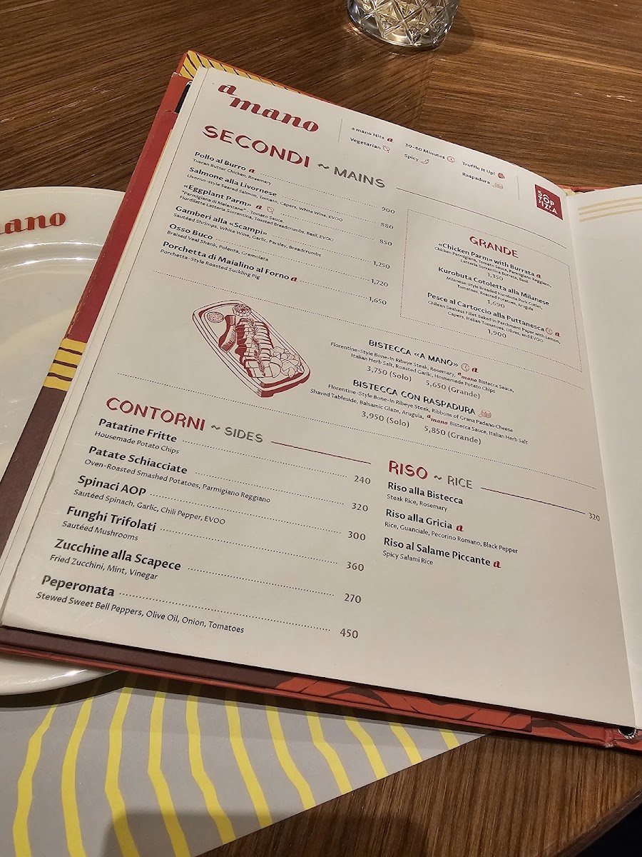 a mano EDSA Shangri-La Photo Menu 9