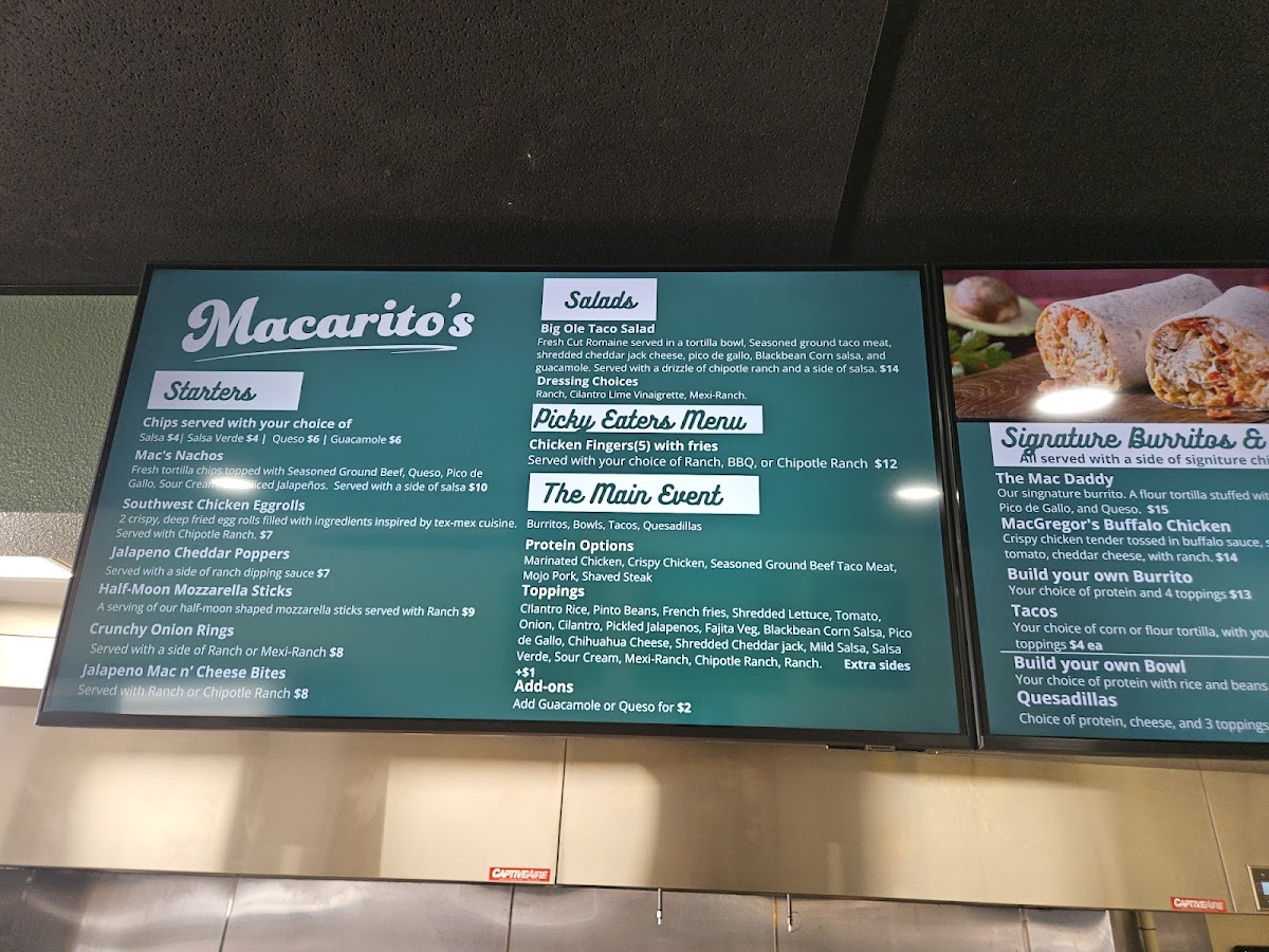 Macarito’s Photo Menu 4