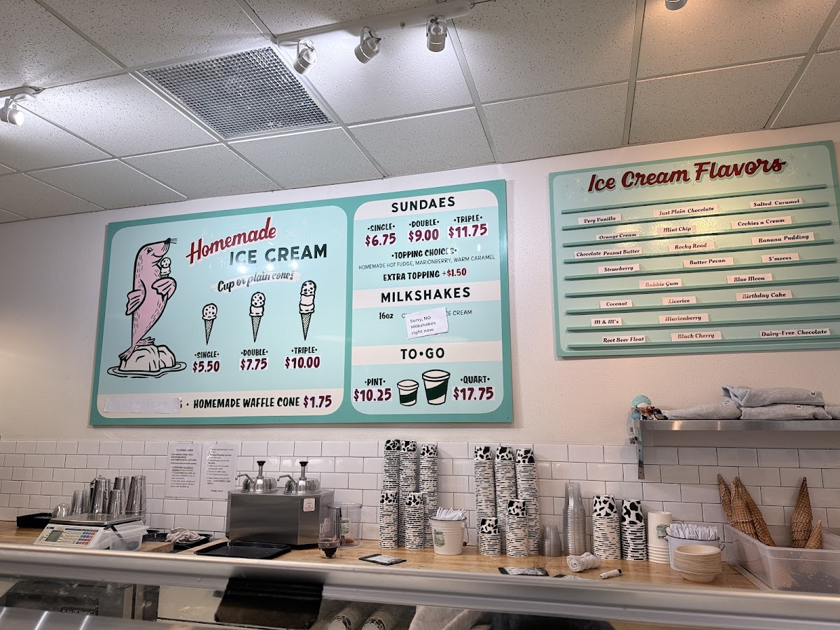 Zingers Homemade Ice Cream Photo Menu 1
