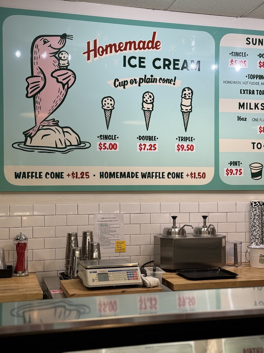 Zingers Homemade Ice Cream Photo Menu 10