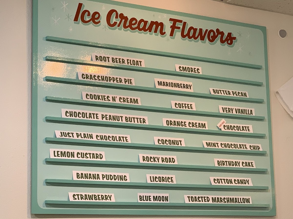 Zingers Homemade Ice Cream Photo Menu 4