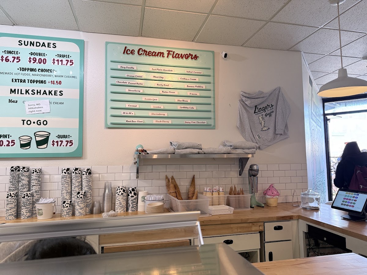 Zingers Homemade Ice Cream Photo Menu 8