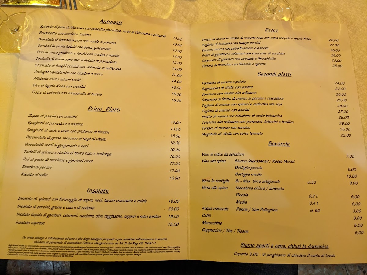 La Libera Photo Menu 8