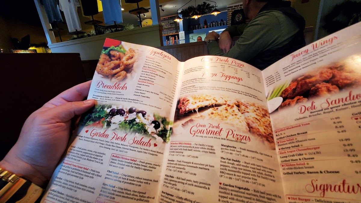 Fat Daddy's Subs Pizza Wings Photo Menu 7