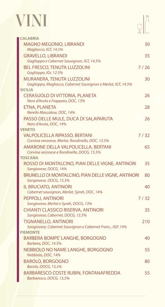 PIKY RESTAURANT & COCKTAIL BAR Photo Menu 1