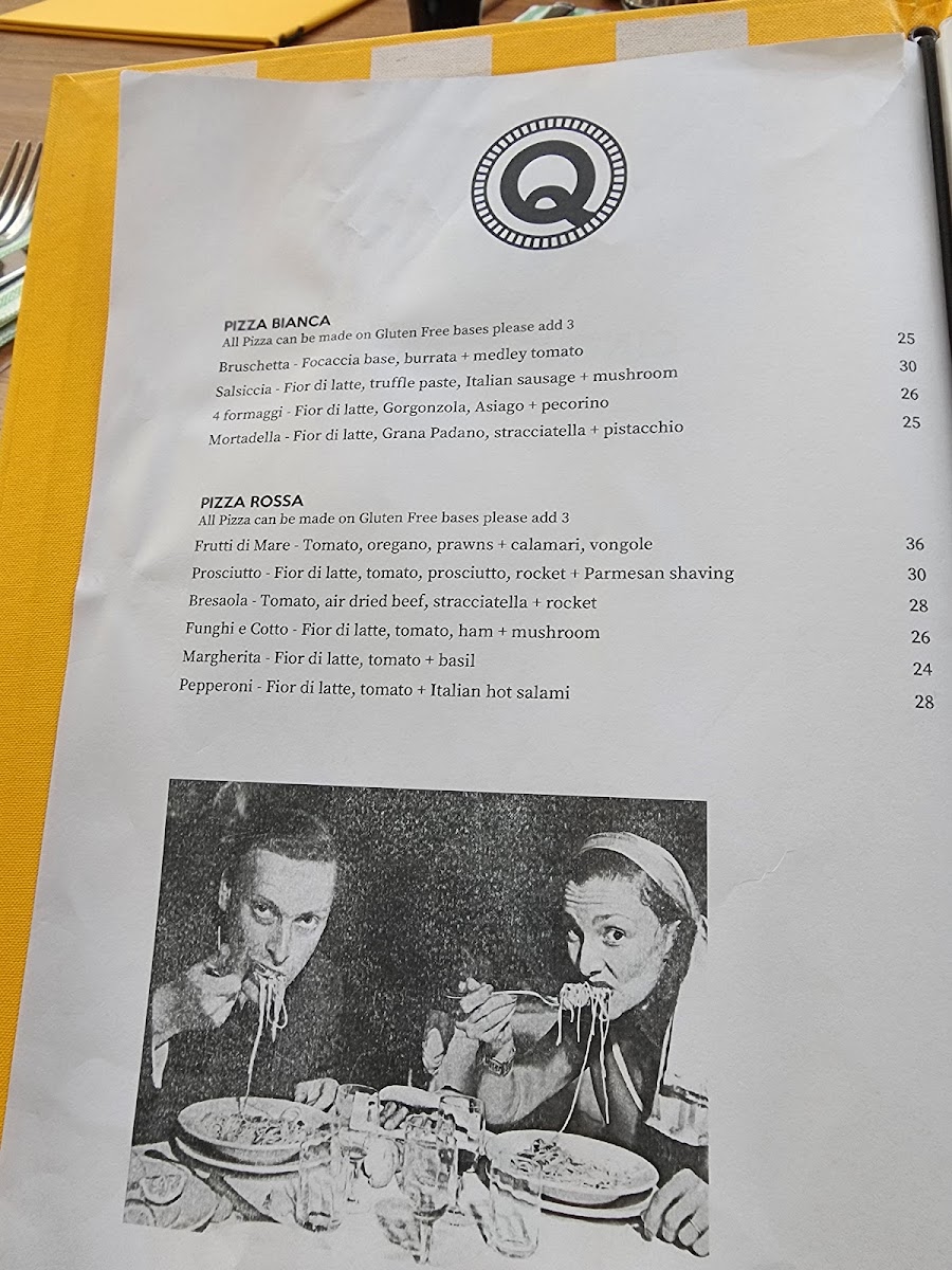 Cinque Terre Chadstone Photo Menu 4