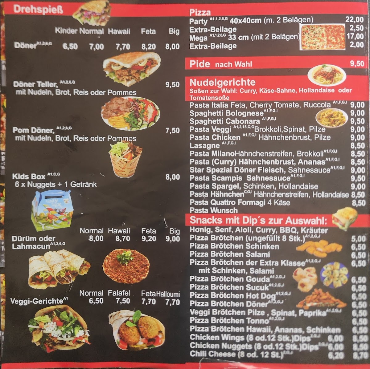 STAR Döner & Pizza Crimmitschau Photo Menu 2