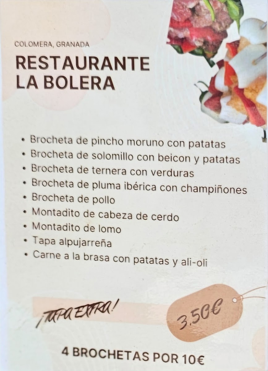 Restaurante La bolera Photo Menu 7