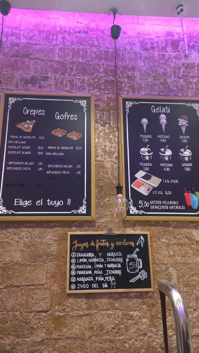OGGI Gelato Barcelona Photo Menu 8