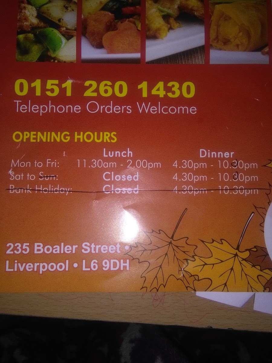Berwick Fish & Chips Photo Menu 1