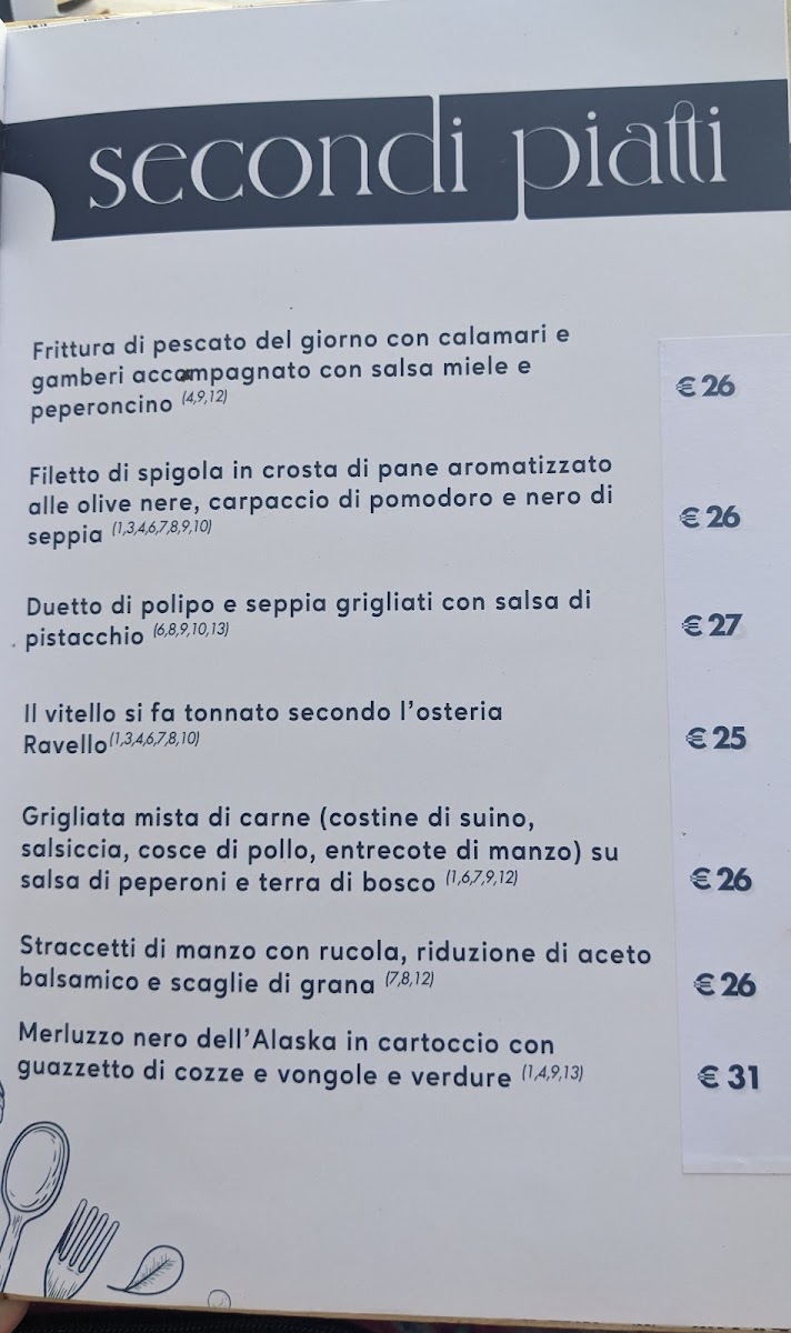 Osteria Ravello Photo Menu 10