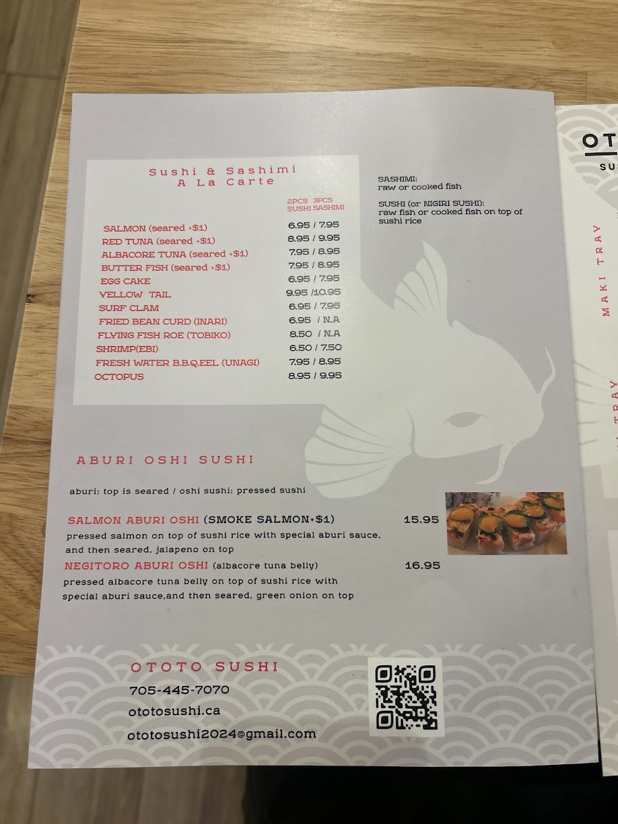 Ototo Sushi Photo Menu 9