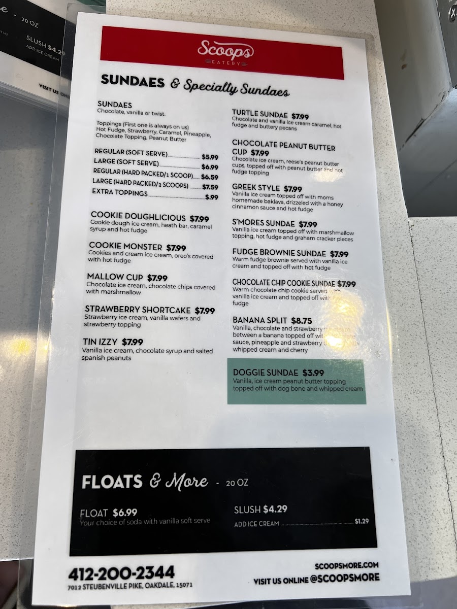 Scoops & More Eatery Photo Menu 8