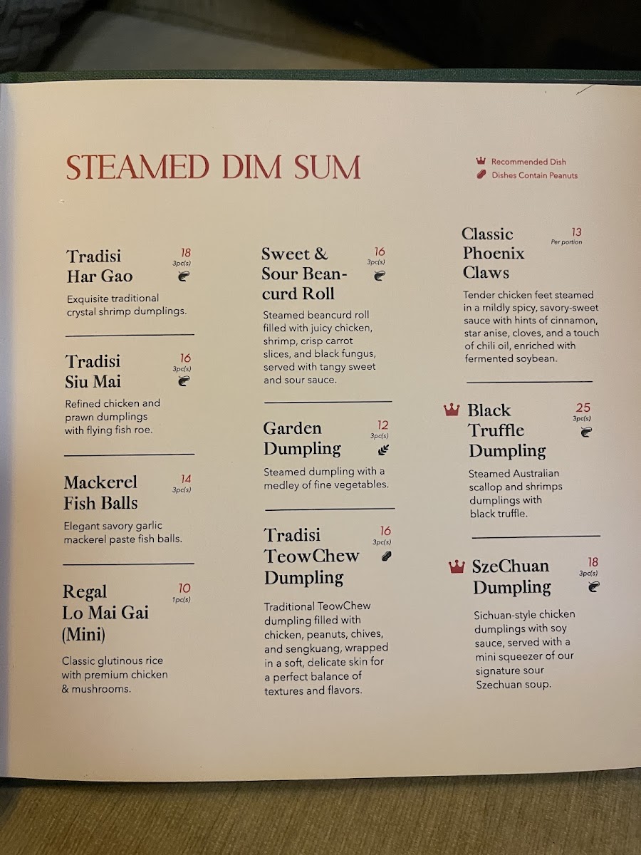 Bakul DimSum, The Five Photo Menu 4
