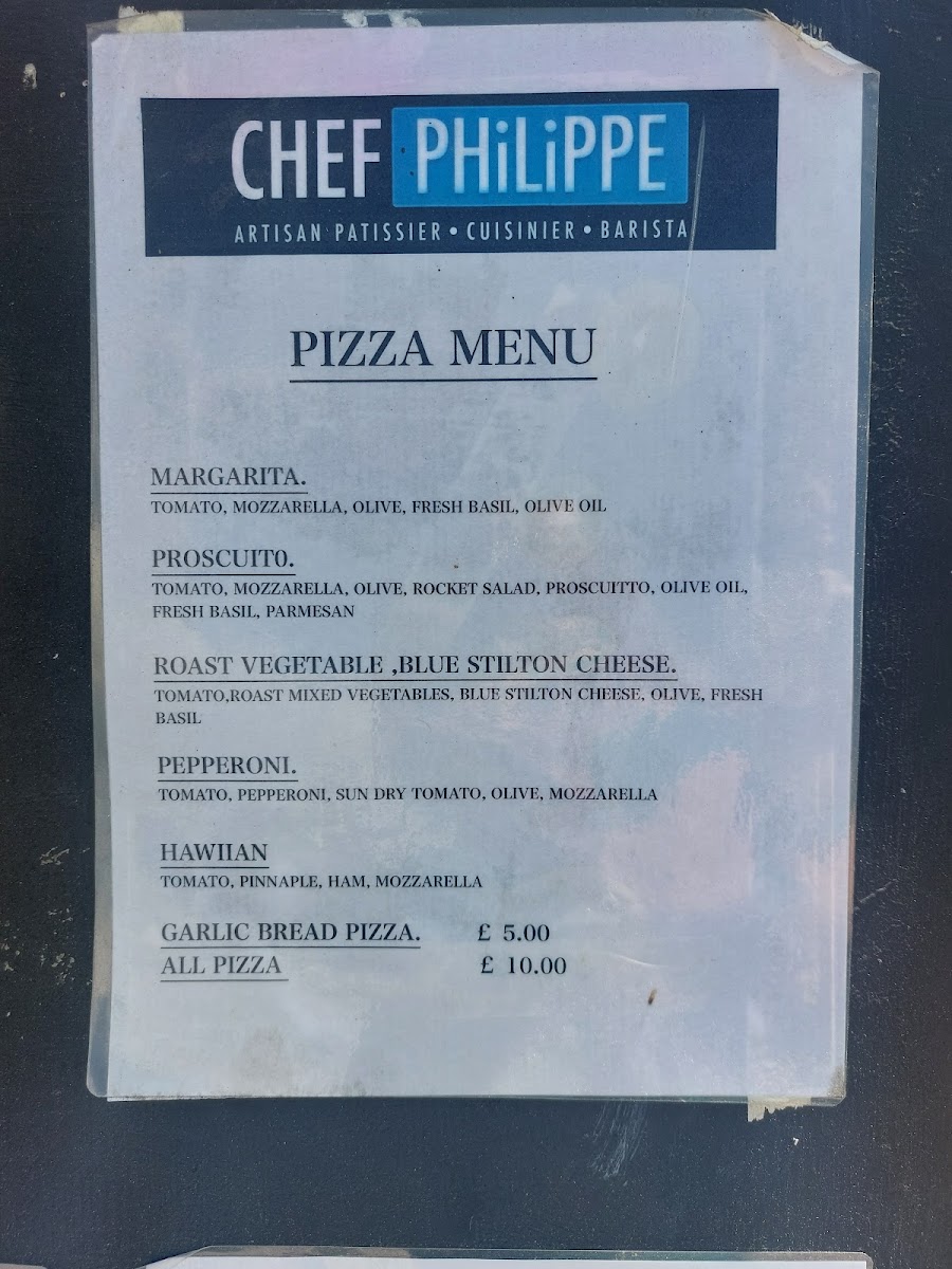Chef Philippe Photo Menu 3