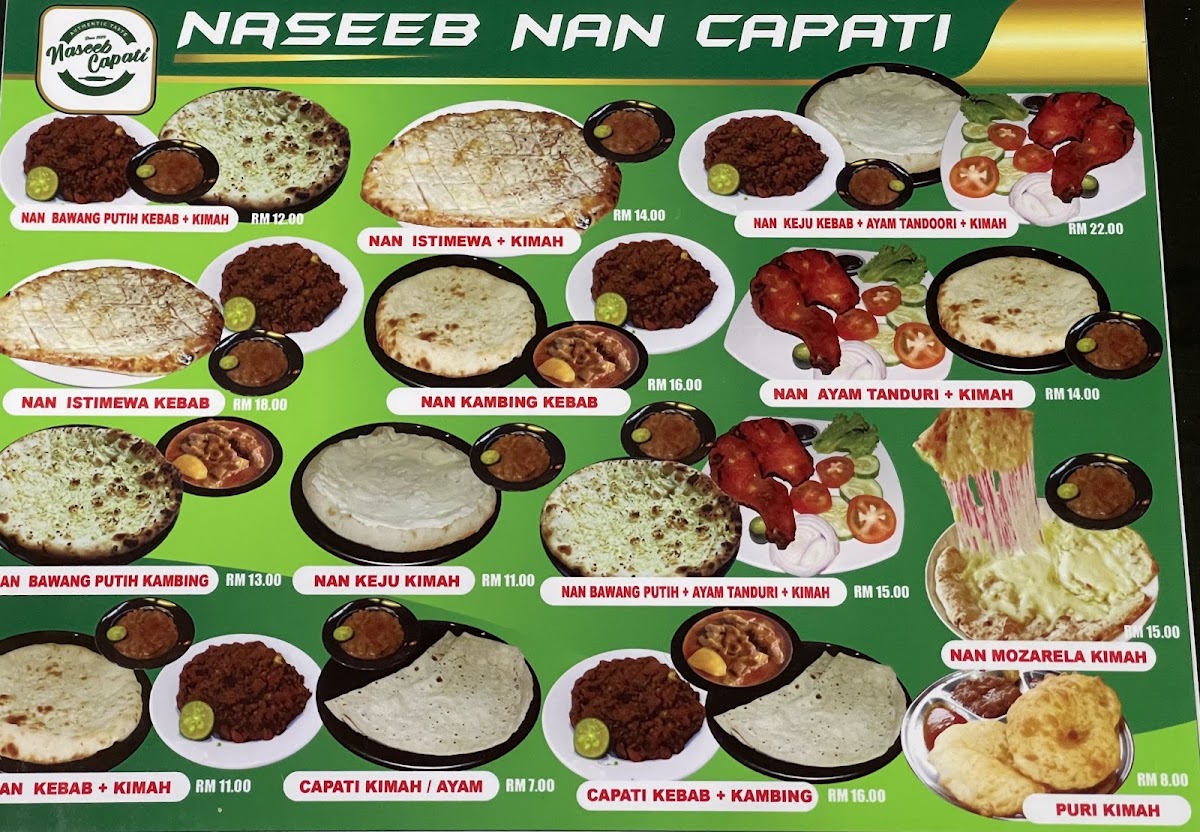 Naseeb Capati Nan Photo Menu 1