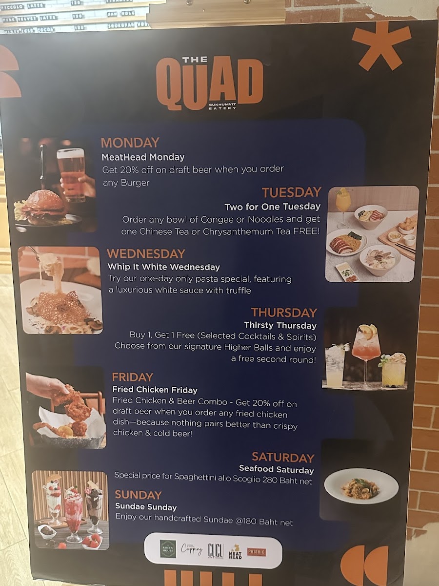 The QUAD - Sukhumvit Eatery Photo Menu 2