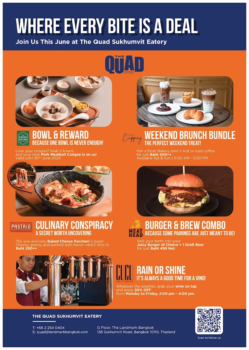 The QUAD - Sukhumvit Eatery Photo Menu 5