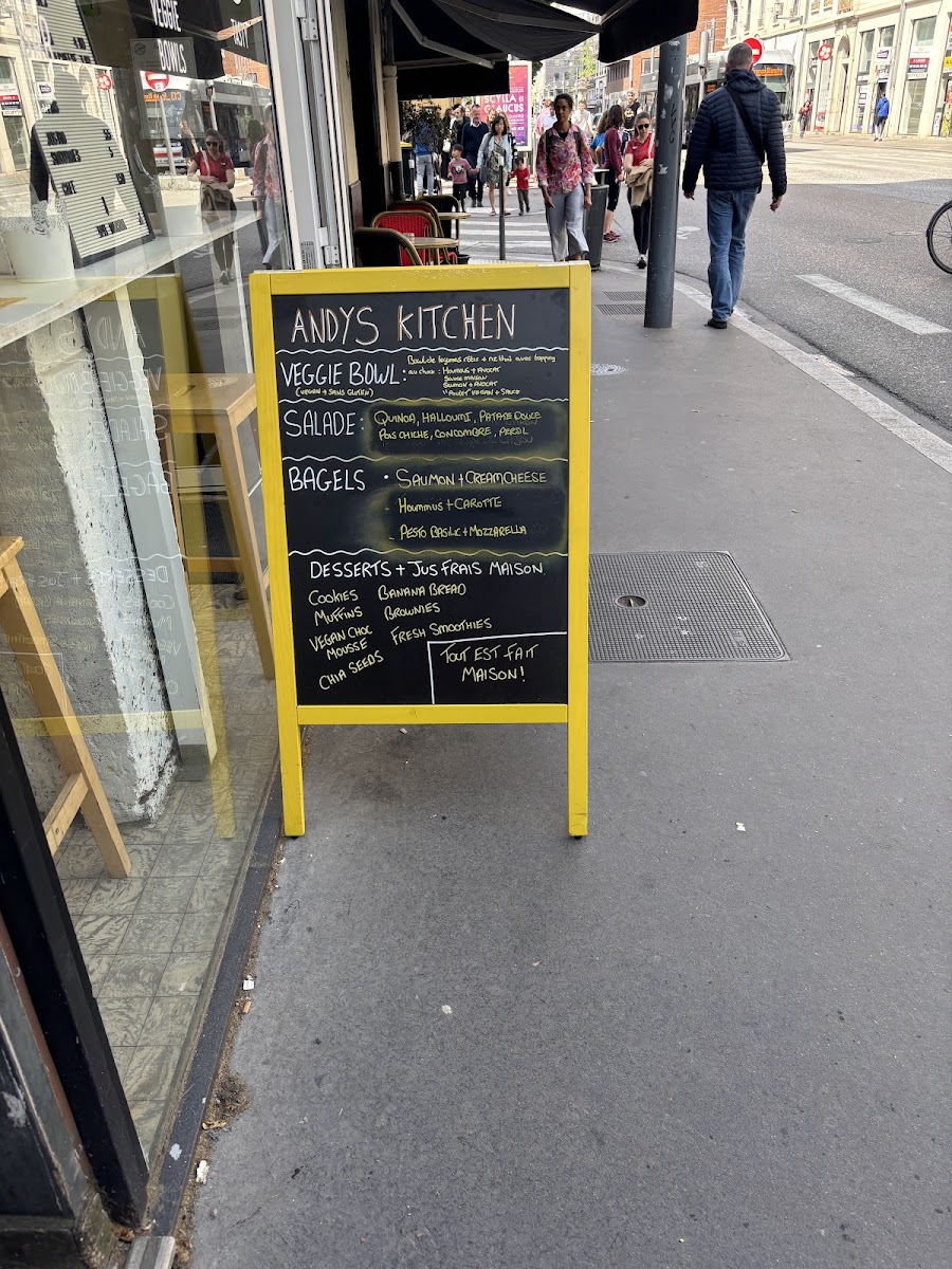 Andy's Kitchen Photo Menu 2