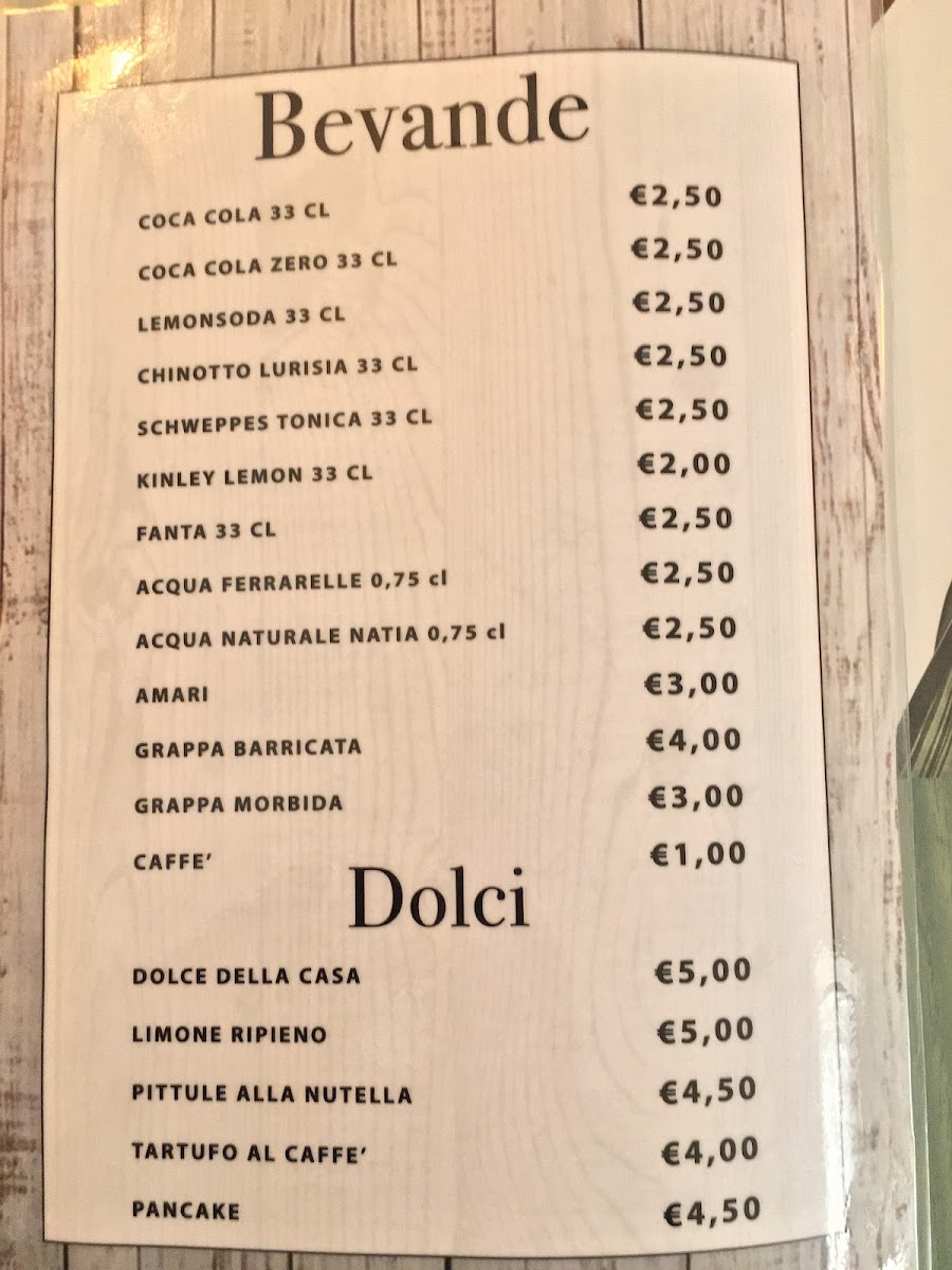 Jordan Trattoria Pizzeria Photo Menu 3
