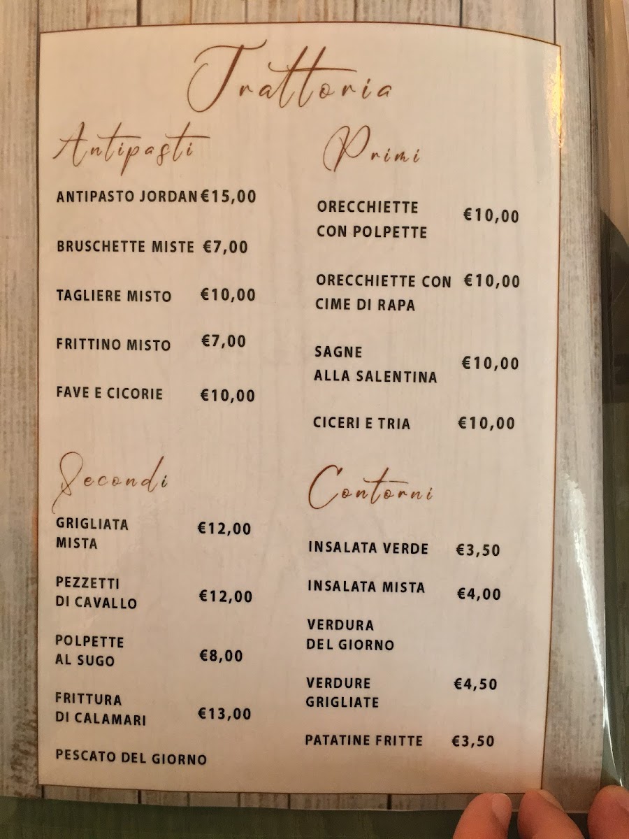 Jordan Trattoria Pizzeria Photo Menu 4