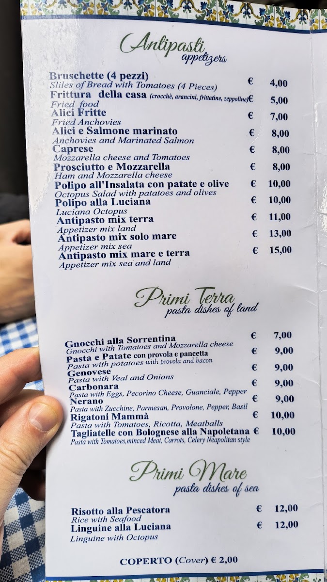 Trattoria Scialapopolo Photo Menu 6
