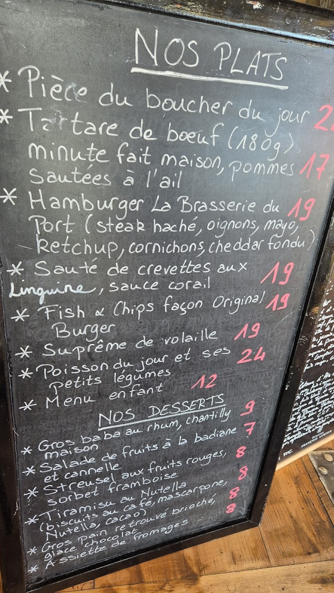 La brasserie du port Photo Menu 10