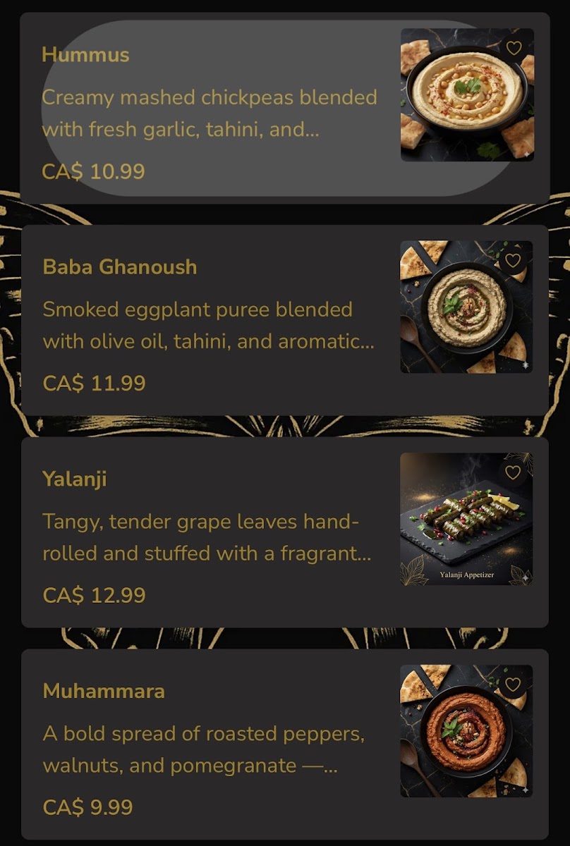Cocobaz Lounge Restaurant Photo Menu 1
