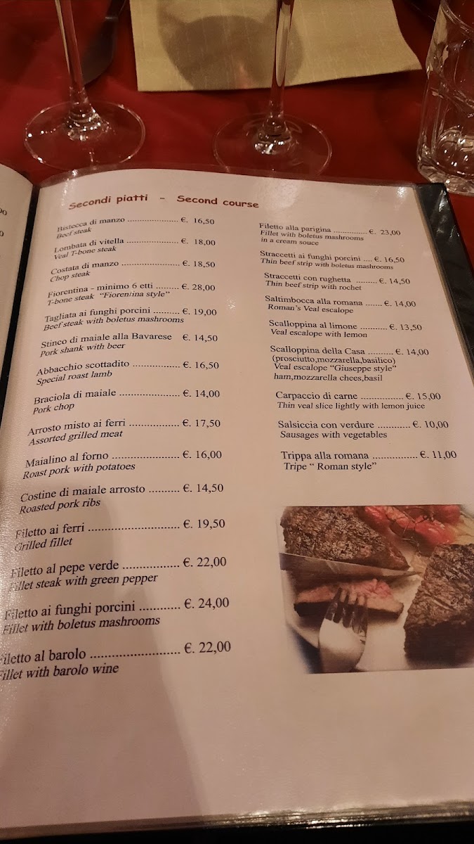 Trattoria Pizzeria il Re della carbonara Photo Menu 5