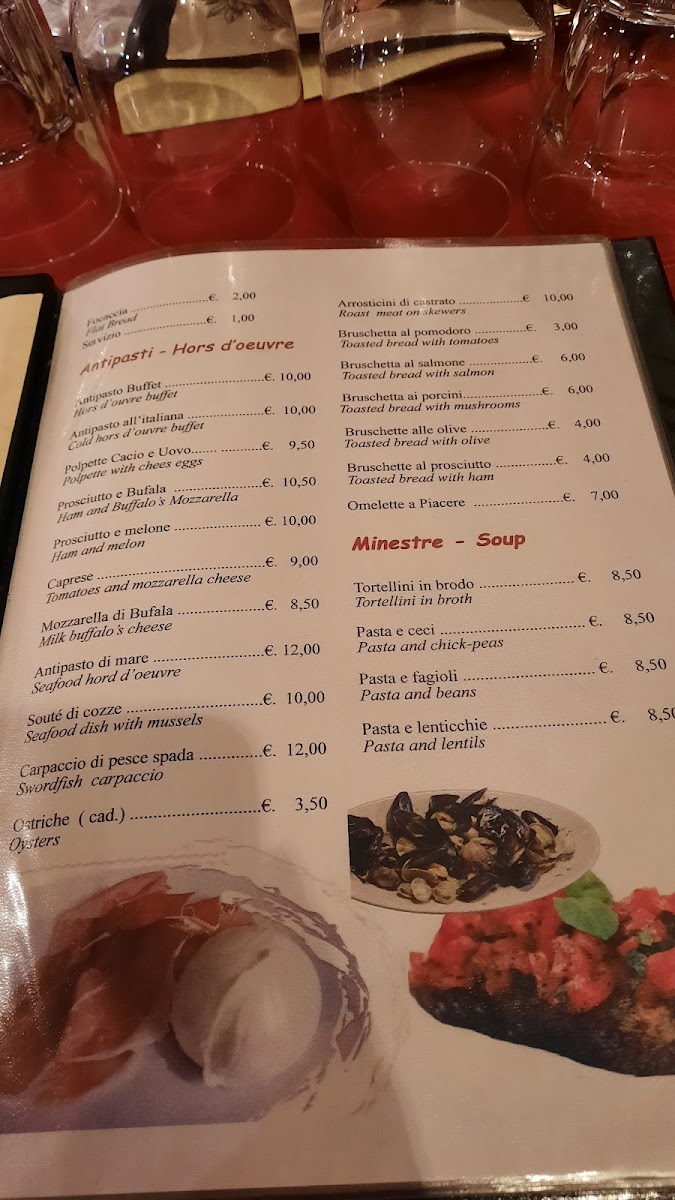 Trattoria Pizzeria il Re della carbonara Photo Menu 6