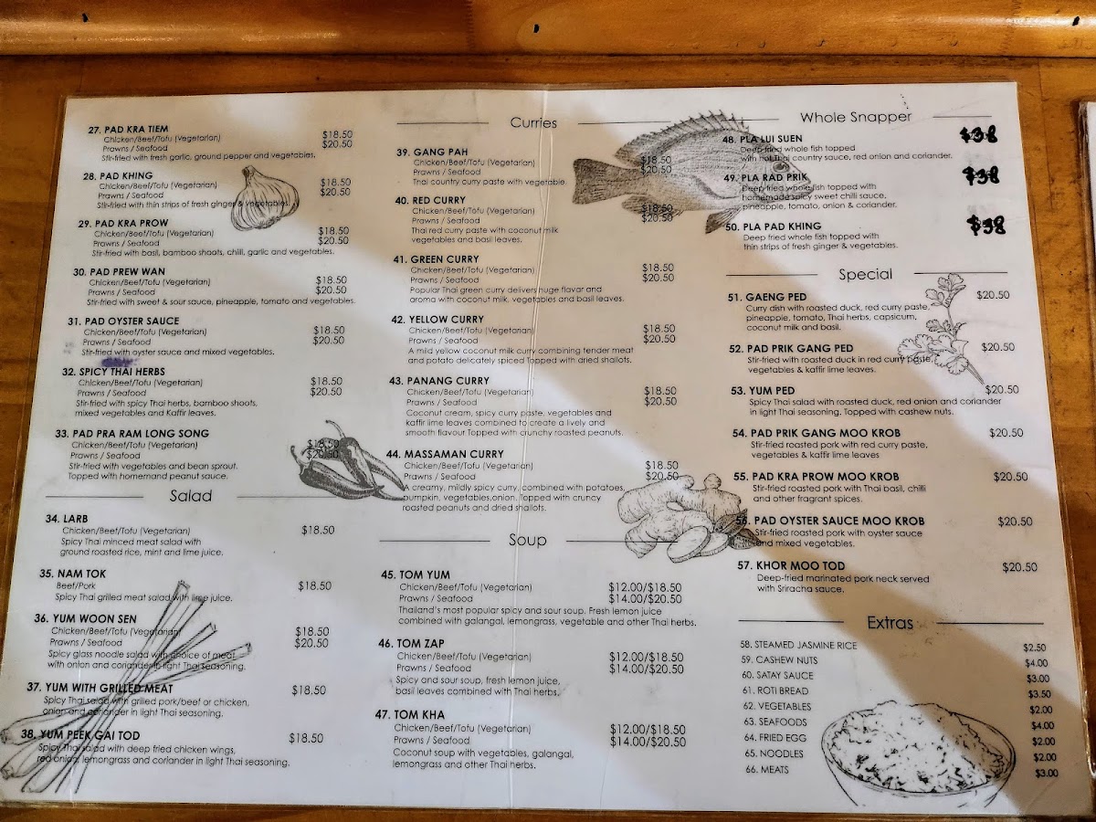 Top Ten Thai Food Takeaway Photo Menu 5