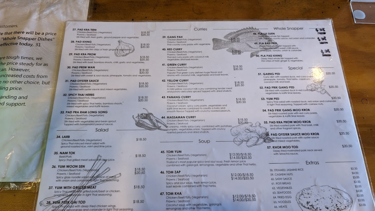 Top Ten Thai Food Takeaway Photo Menu 8