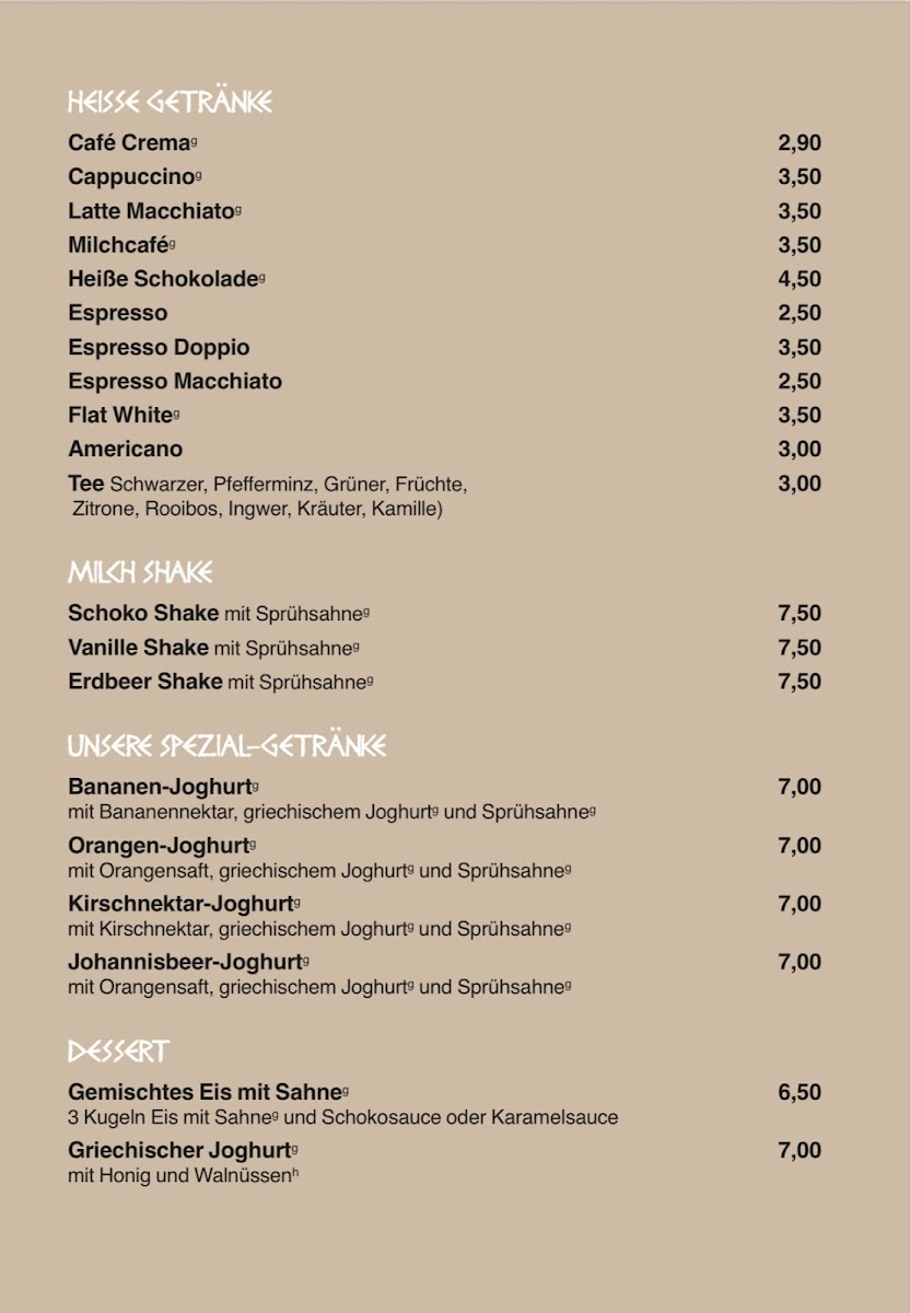 Restaurant Parthenon Photo Menu 5
