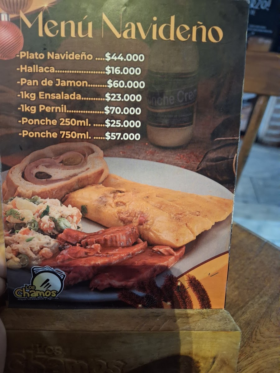 Los Chamos Arepas Venezolanas y algo mas Photo Menu 4