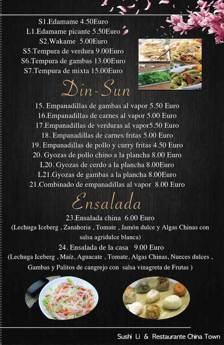 China Town & lounge sushi bar Photo Menu 5
