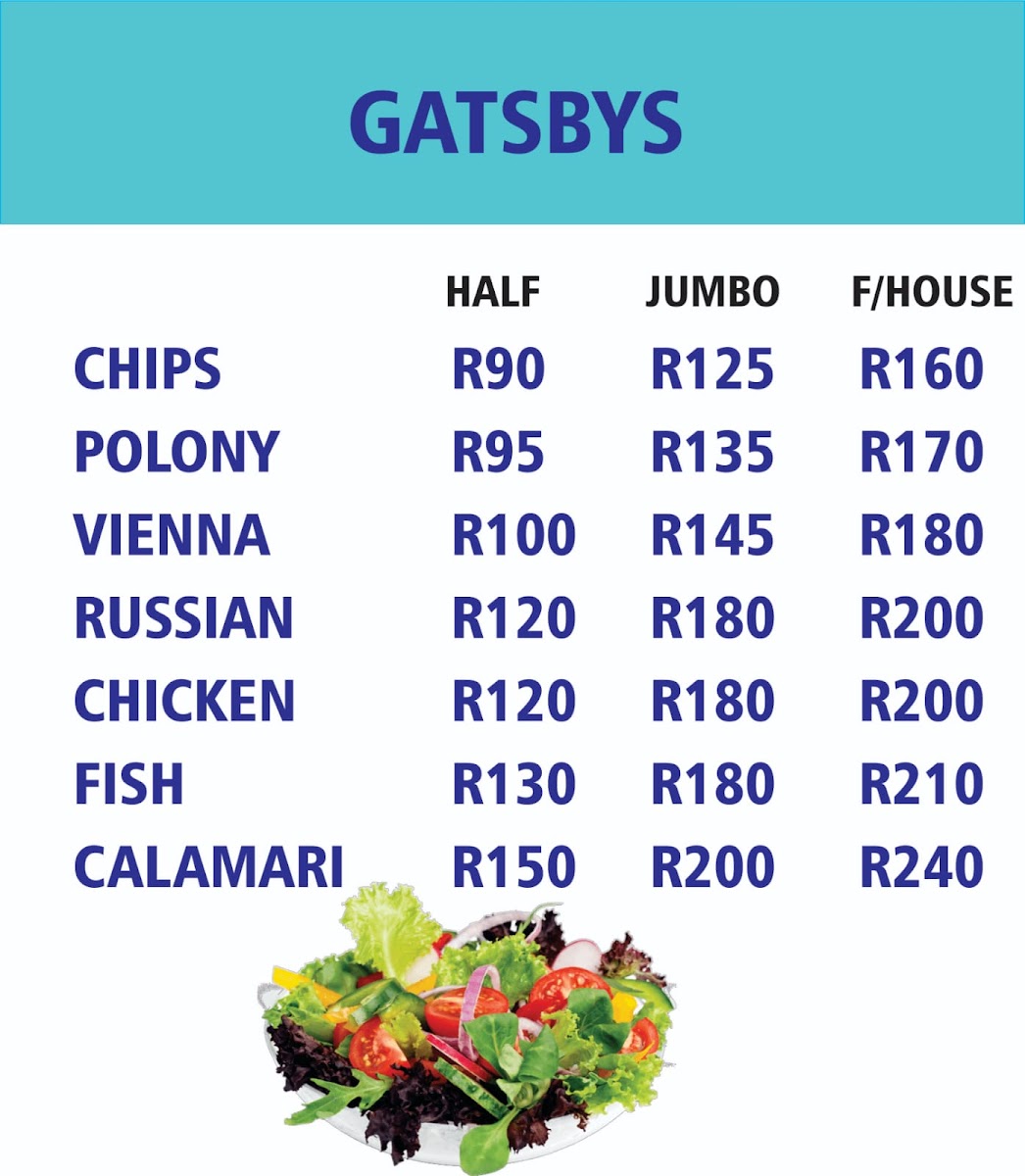 Manie's Fish and Chips Shop Photo Menu 4