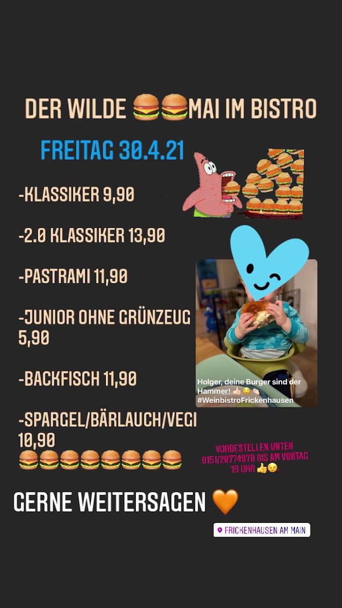 WEINBISTRO FRICKENHAUSEN Photo Menu 6